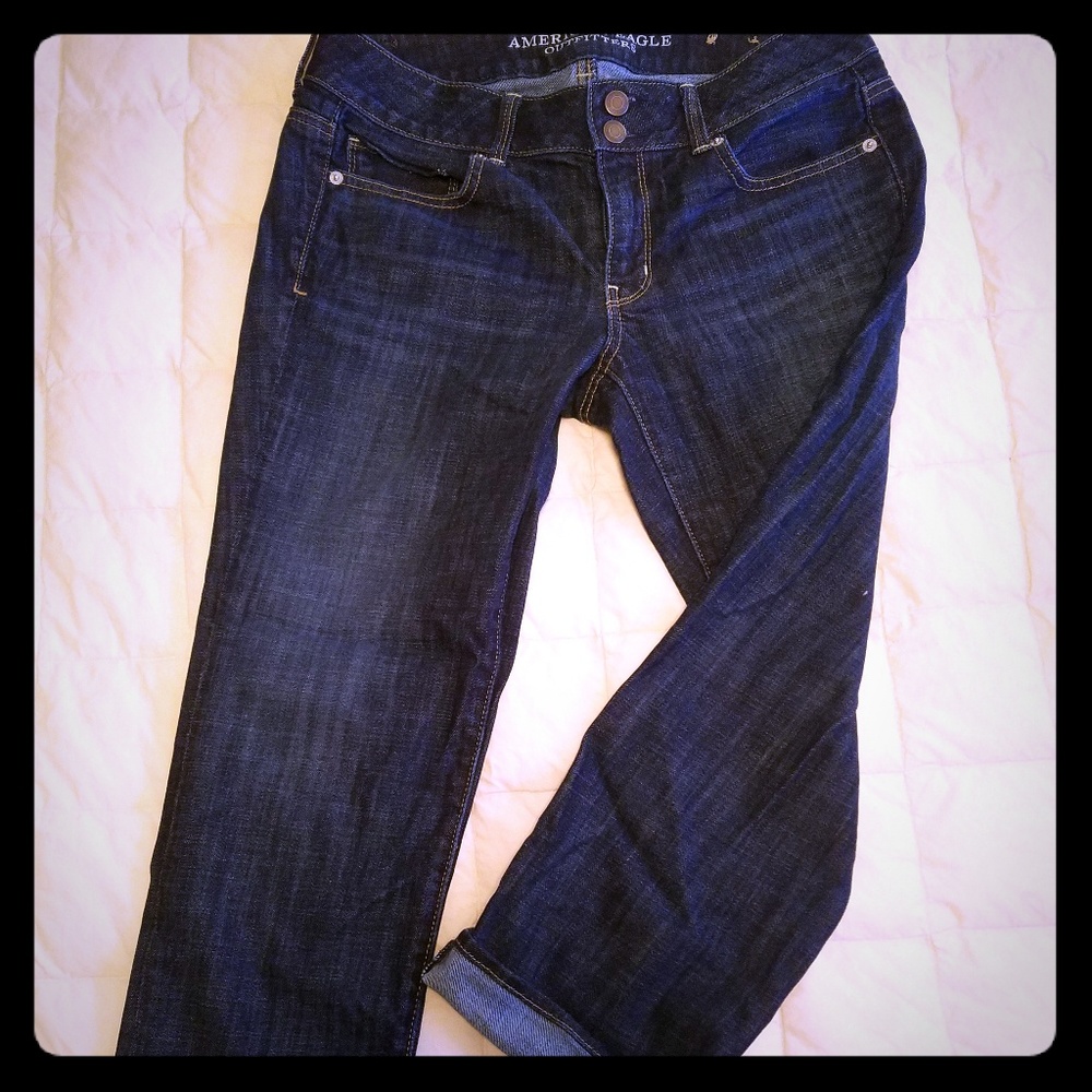 American Eagle Crop Jeans